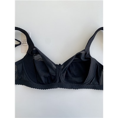 Бюстгальтер женский  LAGUNA AS Basics stripes 107.2 черный (D / черный 85)