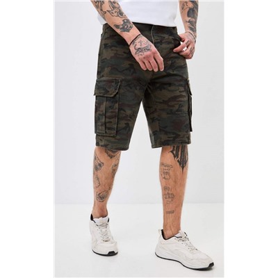 Шорты F411-0987 khaki