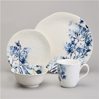 НАБОР ОБЕДЕННЫЙ LEFARD "FOREST TALE" BLUE 4 ПЕР. 16 ПР. (КОР=1ШТ.)