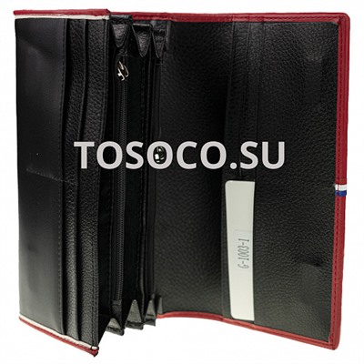 g-1003-1 black кошелек натуральная кожа и экокожа 9х19х2
