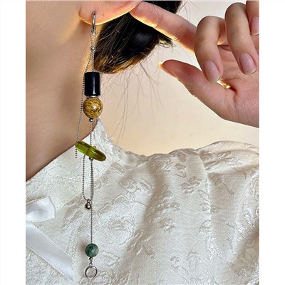 Серьги длинные на гвоздиках арт. 13 3862 (id 277288)