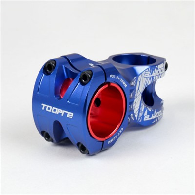 Вынос руля алюминиевый усиленный TOOPRE EXT-50. Длина: 50MM. Под руль: 31,8 ММ. 6061 T6 . TECH:  CNC. Синий /уп 50/