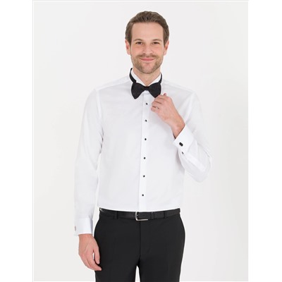 Рубашка для смокинга с белым Slim Fit
