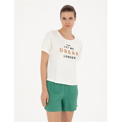 Ecru Comfort Fit T -For