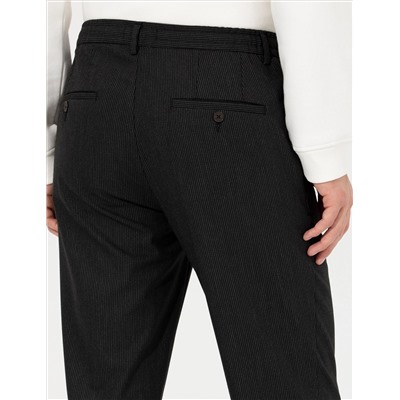 Тканневые брюки Black Slim Fit