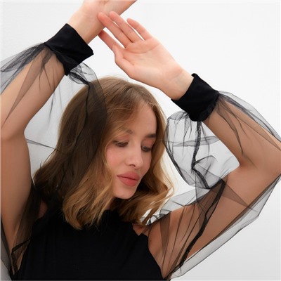 Джемпер (боди) женский MINAKU: PartyDress цвет чёрный, размер 46