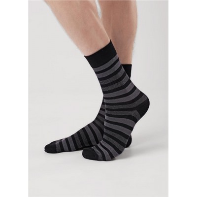 CLEVER Носки муж.К6502Л fashion база хл+эл