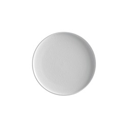Тарелка закусочная, 21 см, фарфор P, белая, матовая, Caviar White, 56944