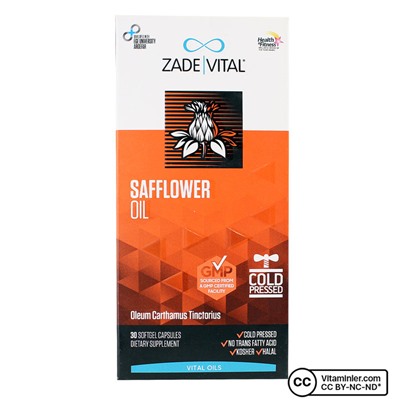 Zade Vital Сафлоровое масло 600 мг 30 капсул