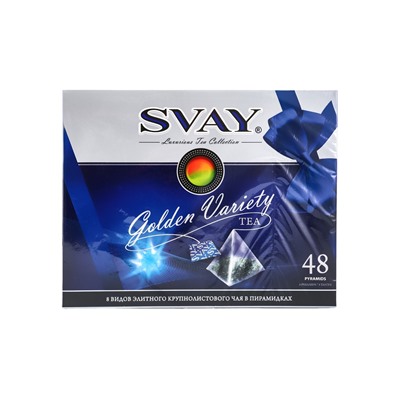 Чай ассорти SVAY red, 48 пирамидок