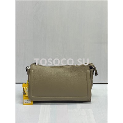 1179 khaki сумка Wifeore натуральная кожа 18x28x8