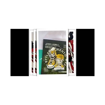 Тетрадь А5, 48 л., ПЗБМ, скоба, клетка, Soft Touch, конгрев, выборочный лак, "Урбан Дивижн" (5 видов), 029432