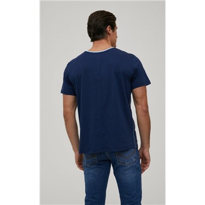 Футболка F011-0600bb d.blue