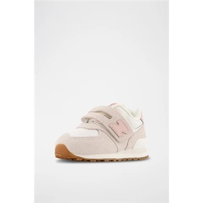 Zapatillas de piel 574 - Beige