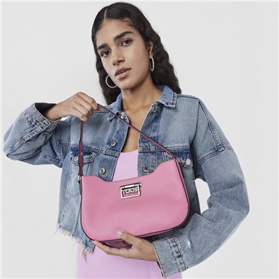 Bolso de hombro Tous Legacy - 100% cuero - rosa