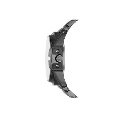 Reloj de cuarzo de acero - Antracita
