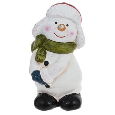 Фигурка декоративная "Снеговик" / "Пингвин"  (блок 24шт), L3,5 W3 H6,5 см, 6в.