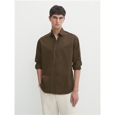Camisa algodón wide fit -Studio
