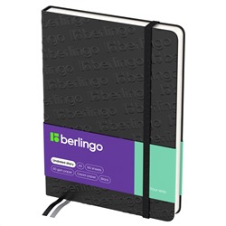Ежедневник недатированный, А5, 160л., кожзам, Berlingo "Your way", черный