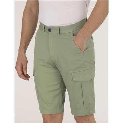 Комфортные карманные шорты для комфорта Khaki