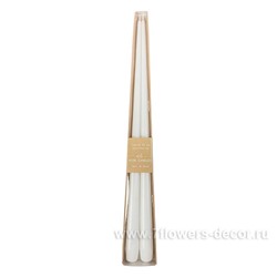Набор свечей конических (воск), H35 см, 2шт
