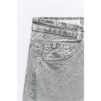 PANTALÓN FLUIDO ANCHO EFECTO DENIM