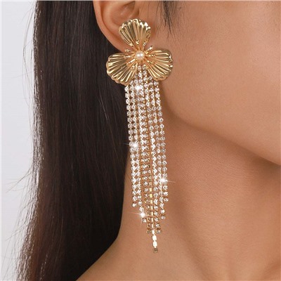 Серьги длинные на гвоздиках арт. 13 1438 (id 266704)