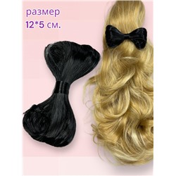 Заколка для волос "Уточка" Черный УТ3