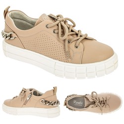 Полуботинки Kenka 323-12 beige ( 2,5)