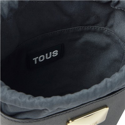Bolso bombonera - negro