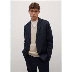 Americana slim fit lyocell lino -  Hombre | MANGO OUTLET España