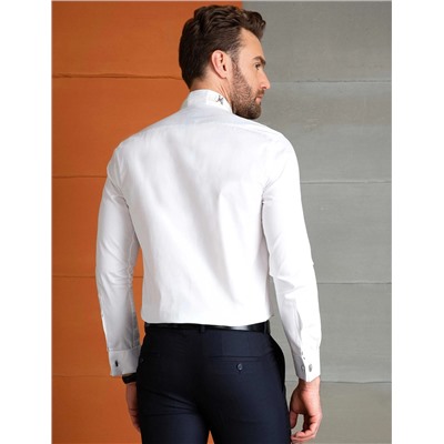 Рубашка для смокинга с белым Slim Fit