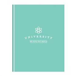 Записная книжка А5 64л. BG "University", soft-touch ламинация, блок-еженедельник, блок 80 гр/м2