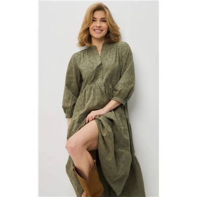Платье P412-0310 khaki