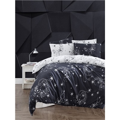 Постельное белье Карвен ранфорс 1,5 спальн. Glare Navy Blue