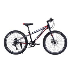 Велосипед 24" Krypton Hyperion ригид KH10DB24HF 7sp синий красный