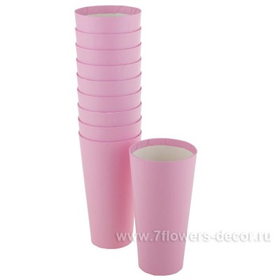 Коробка-кашпо "Конус", D9,5xH18 см