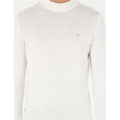Ecru Slim Fit Half Fisherman воротник основной трикотаж казах