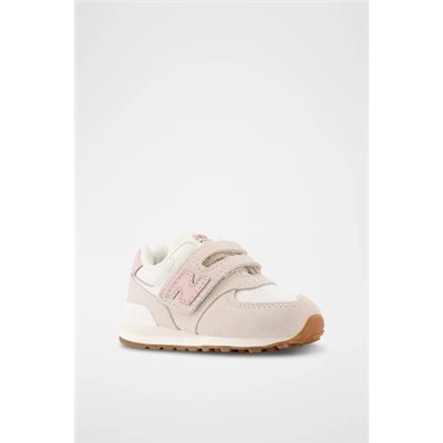 Zapatillas de piel 574 - Beige