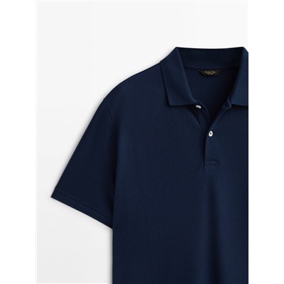 Polo piqué 100% algodón