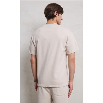Футболка P411-0583 beige