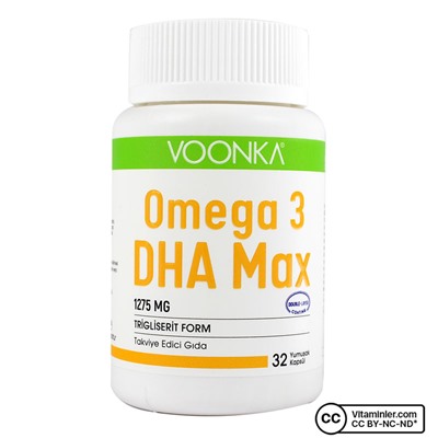 Voonka Omega 3 DHA Max 1275 мг 32 капсулы