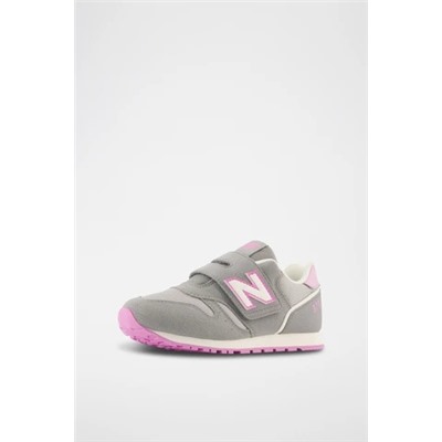 Zapatillas 373 - Gris y rosa