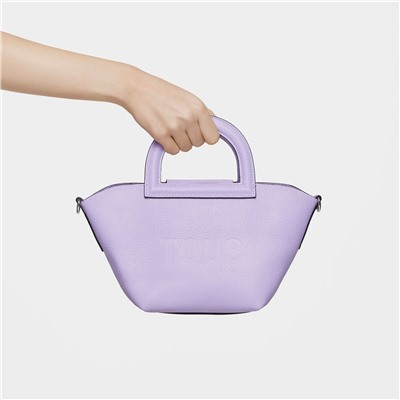 Bolso saca Dora - cuero - lila