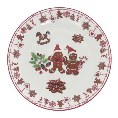 Тарелка "Пряничное настроение", L26,5 W26,5 H3 см