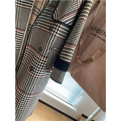: Burberry | 90 шерсти, 10 кашемира, классическая ветровка в кашемировую клетку, чистая импортная новозеландская овечья шерсть,
