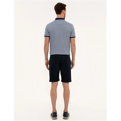 ВМС Blue Standard Fit Jean Shorts