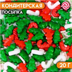 Кондитерская посыпка «Новогоднее утро», 20 г