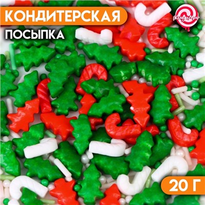 Кондитерская посыпка «Новогоднее утро», 20 г