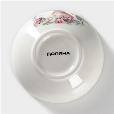 Миска фарфоровая Доляна «Зайка», 250 мл, d=11,3 см